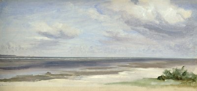 A Beach on the Baltic Sea at Laboe, 1842 by Jacob Gensler